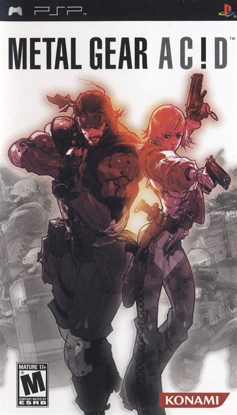 metal gear acid psp box art|metal gear acid download.